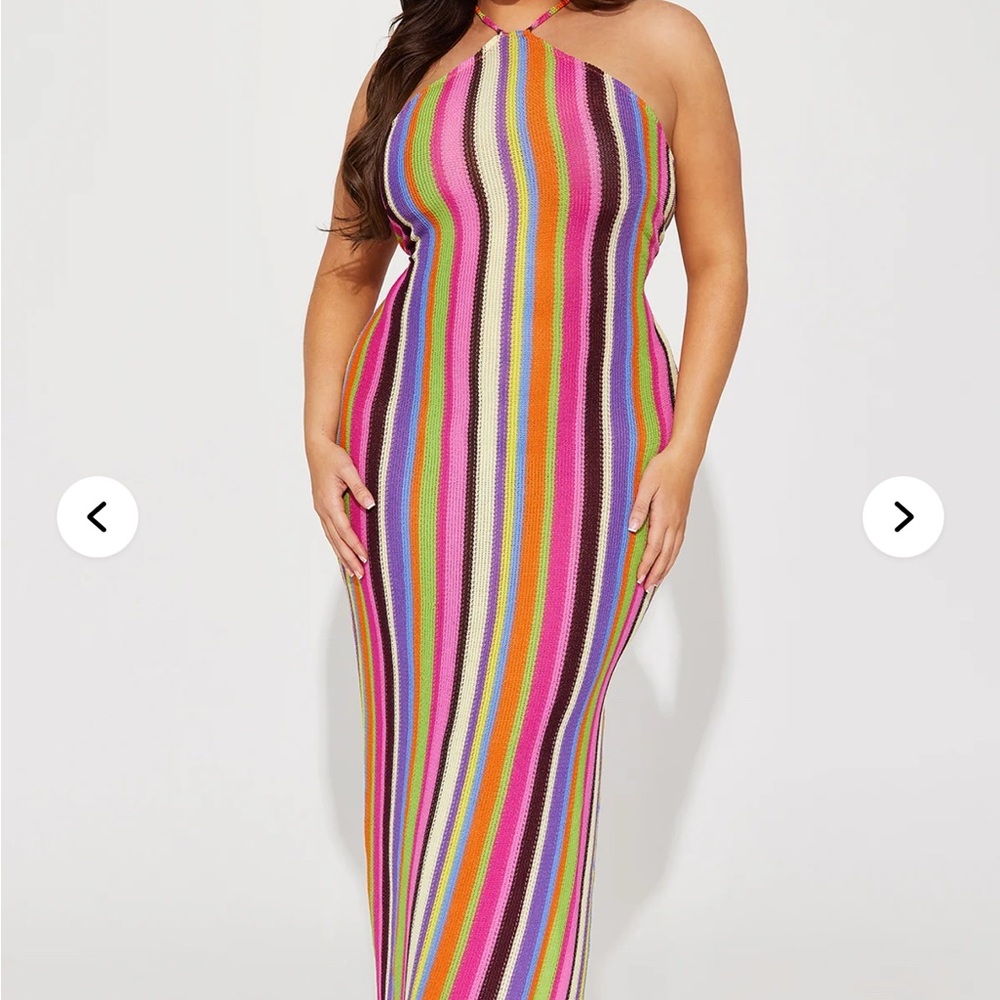 Forbidden Maxi Dress - Multi Color